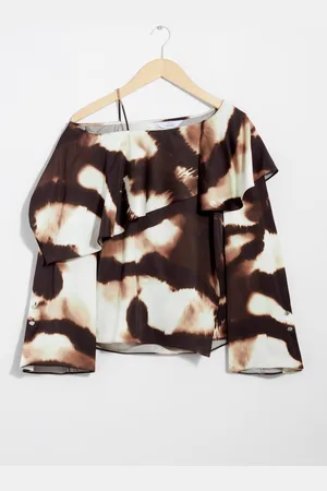 & OTHER STORIES Asymmetrische Satinbluse