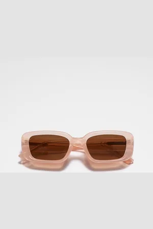 & OTHER STORIES Sonnenbrille Mit Breitem, Rechteckigem Rahmen - Rosa
