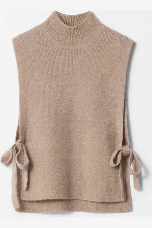 & OTHER STORIES Pullunder Aus Wolle Mit Kragen - Beige