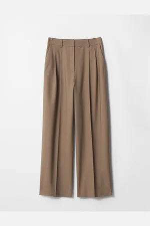 & OTHER STORIES Elegante Hose Aus Wolle - Braun