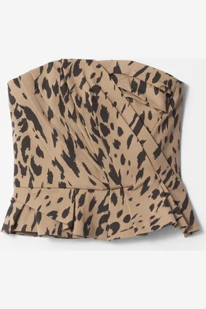 & OTHER STORIES Asymmetrisches Oberteil Mit Drapierung - Beige