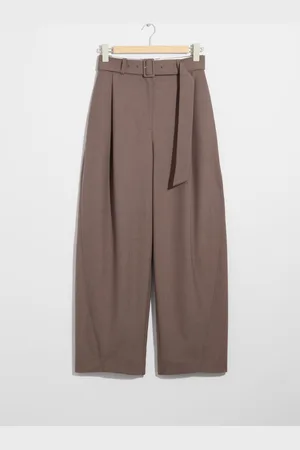& OTHER STORIES Elegante Hose Mit Barrel-Bein - Braun
