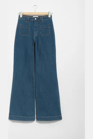 & OTHER STORIES Ausgestellte Jeans Mit Hohem Bund - Blau