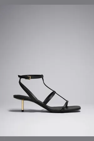 & OTHER STORIES Ledersandalen Mit Absatz
