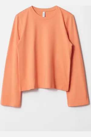 & OTHER STORIES Jersey-Oberteil - Orange
