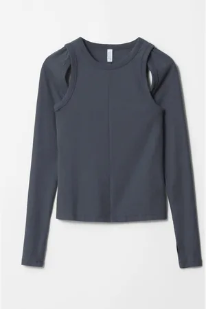 & OTHER STORIES Oberteil Mit Cut-Outs - Blau