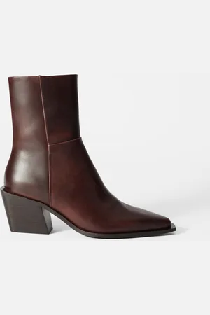 & OTHER STORIES Elegante Cowboystiefeletten Aus Leder