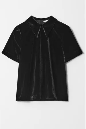 & OTHER STORIES Samtbluse Mit Kragen