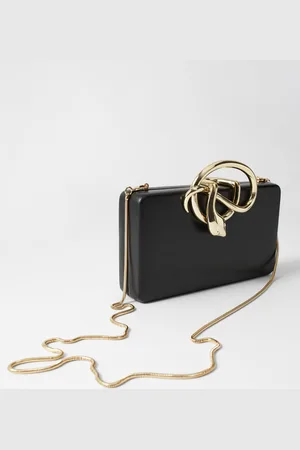 & OTHER STORIES Clutch Mit Schlangenverzierung