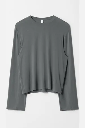 & OTHER STORIES Langarmshirt Aus Jersey - Grau