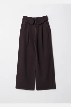 & OTHER STORIES Paperbag-Jeans Mit Weitem Bein - Braun