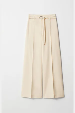 & OTHER STORIES Elegante Hose Mit Dekorativer Schnalle - Beige