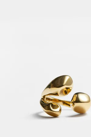 & OTHER STORIES Skulpturaler, Offener Ring - Goldfarben