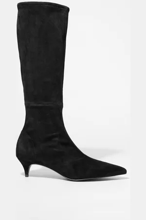 & OTHER STORIES Kniehohe Stiefel Aus Stretch-Veloursleder