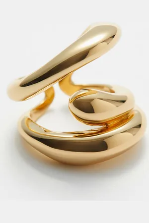 & OTHER STORIES Auffälliger Skulpturierter Ring - Goldfarben
