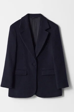 & OTHER STORIES Einreihiger Wollblazer - Blau