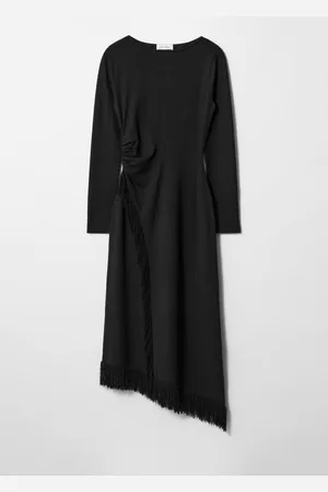 & OTHER STORIES Asymmetrisches Midikleid Mit Fransen