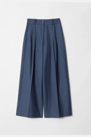 & OTHER STORIES Hose Mit Falten - Blau