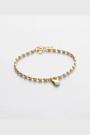 & OTHER STORIES Gliederarmband Mit Kieselsteinförmigem Anhänger - Goldfarben
