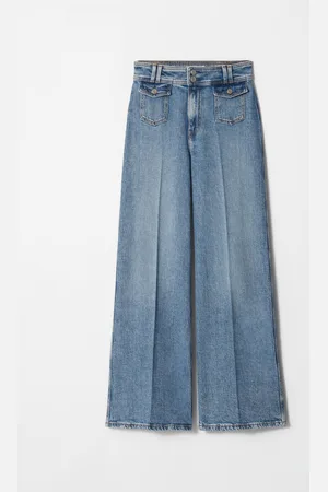 & OTHER STORIES Ausgestellte Jeans Mit Bügelfalten - Blau