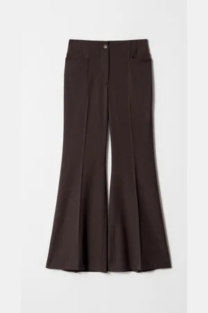 & OTHER STORIES Ausgestellte Hose Mit Bügelfalten - Braun