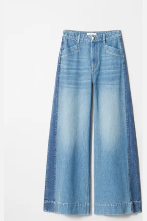 & OTHER STORIES Jeans Mit Weitem, Langem Bein - Blau