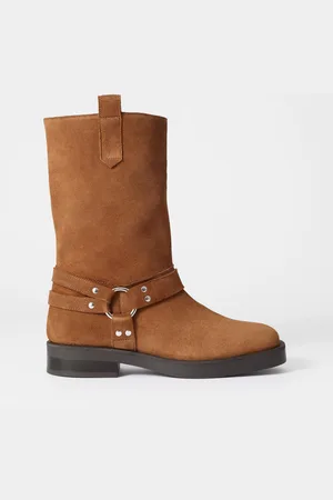 & OTHER STORIES Bikerstiefel Aus Wildleder