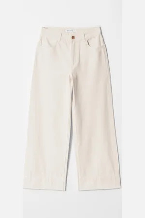 & OTHER STORIES Verkürzte Jeans Mit Geradem Bein - Weiß