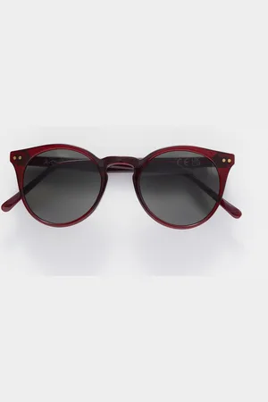 & OTHER STORIES Klassische Sonnenbrille Mit Rundem Rahmen - Rot