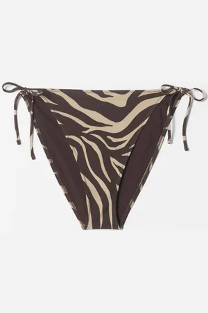 & OTHER STORIES Bikinihose Mit Bindedetail - Braun