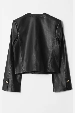 & OTHER STORIES Kragenlose Lederjacke