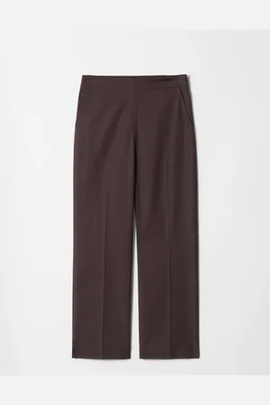 & OTHER STORIES Schmale Hose Mit Bügelfalten - Braun
