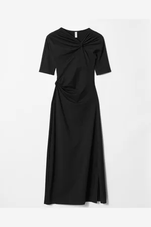& OTHER STORIES Midikleid Mit Raffungen