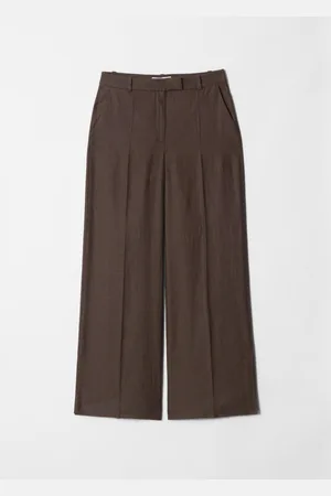 & OTHER STORIES Elegante Leinenhose - Braun