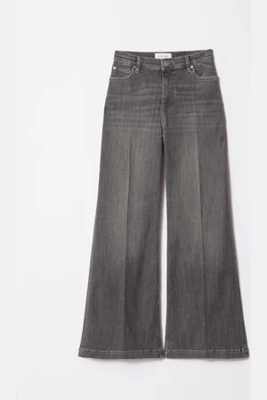 & OTHER STORIES Weite Jeans Mit Bügelfalten - Schwarz