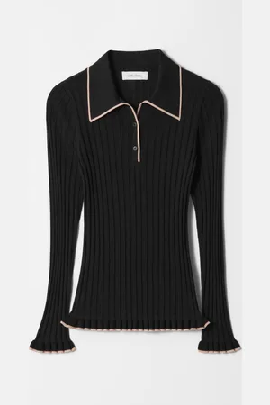 & OTHER STORIES Rippstrick-Poloshirt