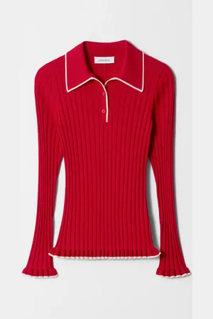 & OTHER STORIES Rippstrick-Poloshirt