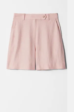 & OTHER STORIES Leinen-Shorts - Orange