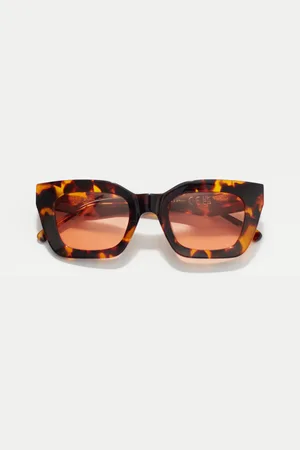 & OTHER STORIES Rechteckige Sonnenbrille Aus Acetat - Braun