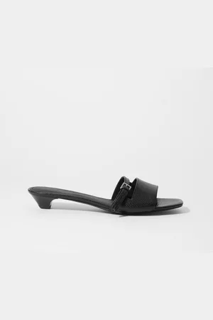 & OTHER STORIES Leder-Pantoletten Mit Zierschnallen