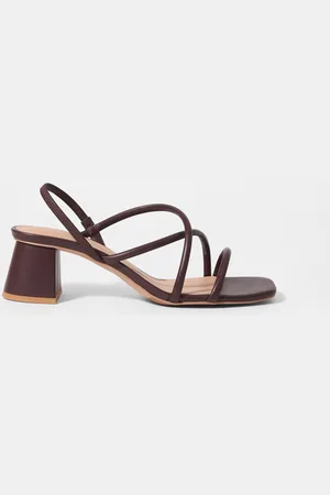 & OTHER STORIES Riemchensandalen Mit Blockabsatz - Rot