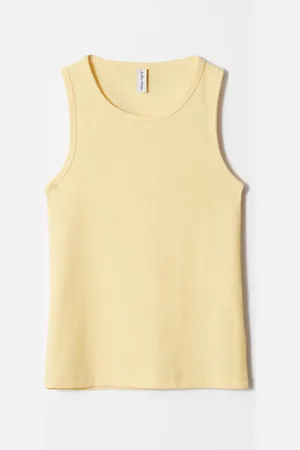 & OTHER STORIES Figurbetontes Tanktop - Gelb