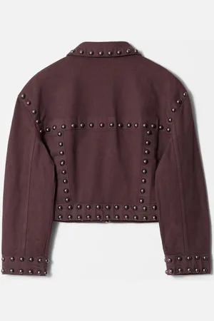 & OTHER STORIES Jacke Mit Nieten - Braun