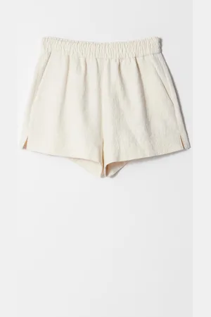 & OTHER STORIES Pull-On-Shorts Aus Jacquard - Beige