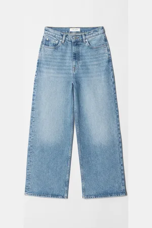 & OTHER STORIES Verkürzte Jeans Mit Weitem Bein - Blau