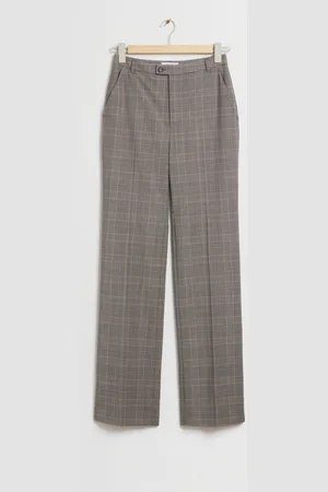 & OTHER STORIES Elegante Hose In Schmaler, Ausgestellter Passform - Braun