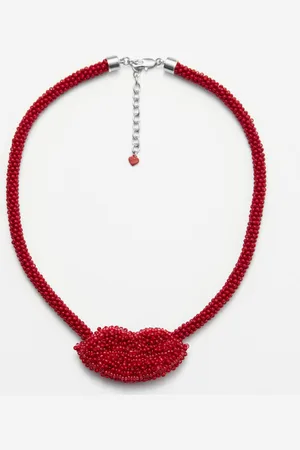 & OTHER STORIES Perlenkette Mit Verzierung In Lippenform