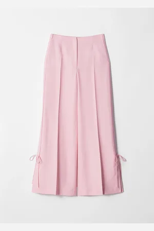 & OTHER STORIES Hose Mit Bügelfalten Und Schleifendetail - Rosa