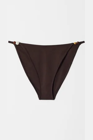 & OTHER STORIES Bikinihose Mit Perlenverzierung - Braun