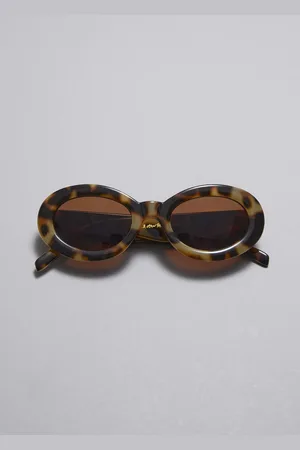 & OTHER STORIES Ovale Sonnenbrille - Schwarz